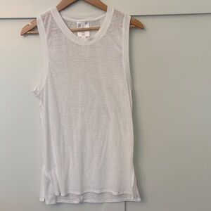 Lululemon Athletica White Tank Top